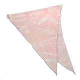 HERMES エルメス ロザンジュ 宮廷の馬具 ギモーヴ/白 レディース シルク100％ スカーフ 未使用 銀蔵