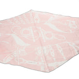 HERMES エルメス ロザンジュ 宮廷の馬具 ギモーヴ/白 レディース シルク100％ スカーフ 未使用 銀蔵