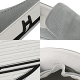 HERMES エルメス キディ 42.5 グリニュアージュ メンズ シェーヴルヴェロア スニーカー 新品 銀蔵