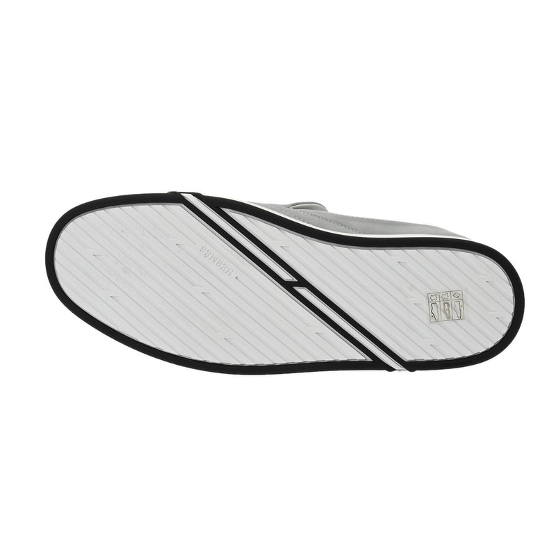 HERMES エルメス キディ 42.5 グリニュアージュ メンズ シェーヴルヴェロア スニーカー 新品 銀蔵