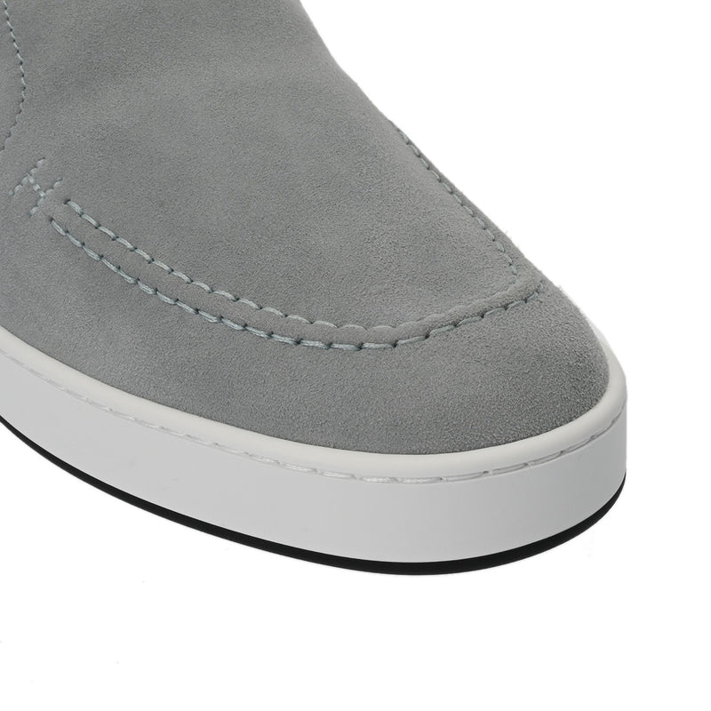 HERMES エルメス キディ 42.5 グリニュアージュ メンズ シェーヴルヴェロア スニーカー 新品 銀蔵