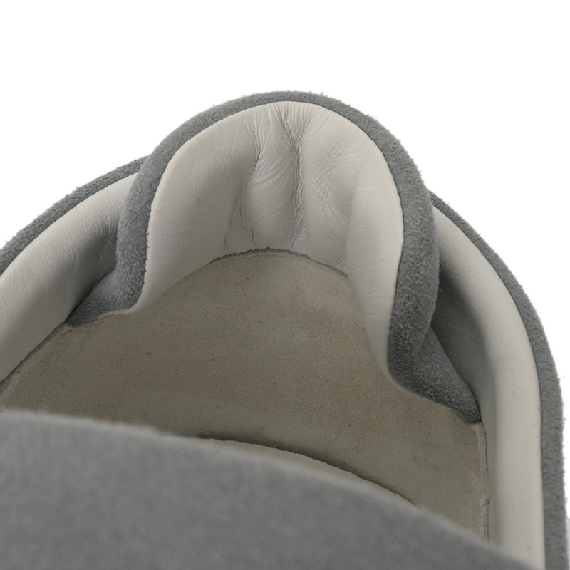 HERMES エルメス キディ 42.5 グリニュアージュ メンズ シェーヴルヴェロア スニーカー 新品 銀蔵