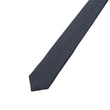 HERMES エルメス H織り ブルーフサール メンズ シルク100％ ネクタイ 新品 銀蔵