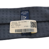 HERMES エルメス H織り ブルーフサール メンズ シルク100％ ネクタイ 新品 銀蔵