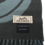 HERMES エルメス マイヨン TGM ユーカリプテュス/オラージュ レディース カシミヤ100％ マフラー 未使用 銀蔵