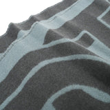 HERMES エルメス マイヨン TGM ユーカリプテュス/オラージュ レディース カシミヤ100％ マフラー 未使用 銀蔵