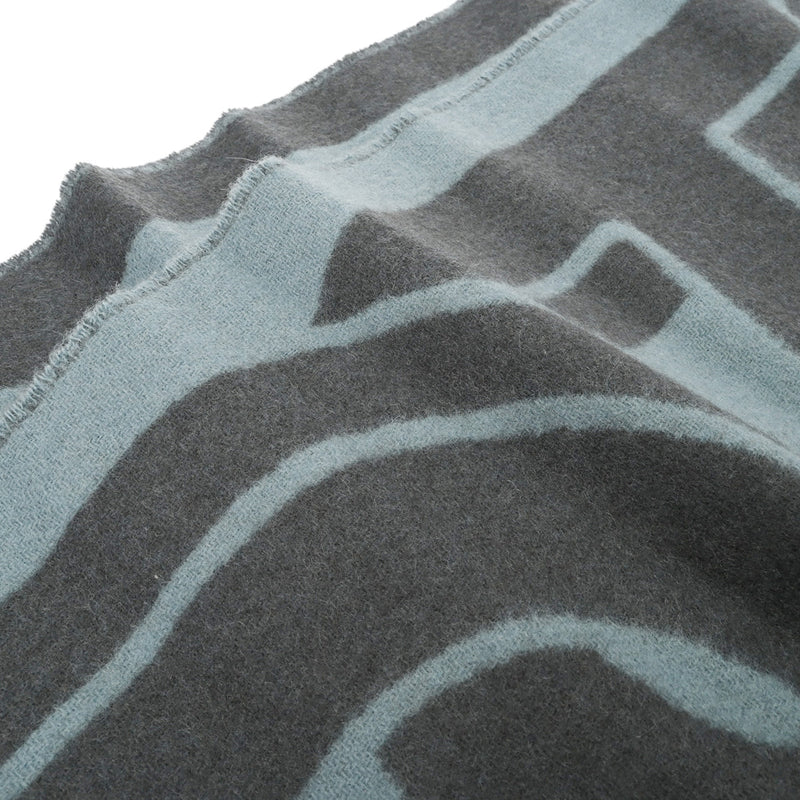 HERMES エルメス マイヨン TGM ユーカリプテュス/オラージュ レディース カシミヤ100％ マフラー 未使用 銀蔵