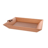 HERMES エルメス トレー アトリウム レクタンギュラー ゴールド ユニセックス マホガニー/トリヨンリス ブランド小物 新品 銀蔵