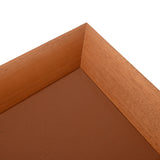 HERMES エルメス トレー アトリウム レクタンギュラー ゴールド ユニセックス マホガニー/トリヨンリス ブランド小物 新品 銀蔵