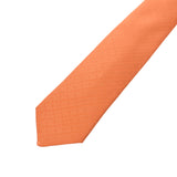 HERMES エルメス H織り オレンジ メンズ シルク100％ ネクタイ 未使用 銀蔵