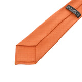 HERMES エルメス H織り オレンジ メンズ シルク100％ ネクタイ 未使用 銀蔵
