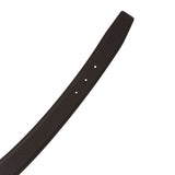 HERMES エルメス H オ カレ サイズ 85cm ショコラ/黒 ゴールド金具 W刻印(2024年頃) メンズ トゴ ボックスカーフ ベルト 新品 銀蔵