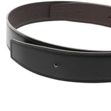 HERMES エルメス H オ カレ サイズ 85cm ショコラ/黒 ゴールド金具 W刻印(2024年頃) メンズ トゴ ボックスカーフ ベルト 新品 銀蔵