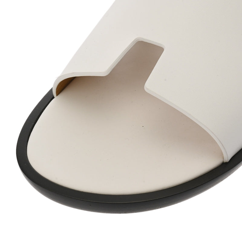 HERMES エルメス イズミール サイズ 43ハーフ ホワイト メンズ