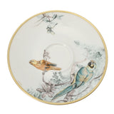 HERMES エルメス コーヒーカップ＆ソーサー 2セット 赤道下のスケッチ グリーン系 ユニセックス 磁器 ブランド小物 新品 銀蔵