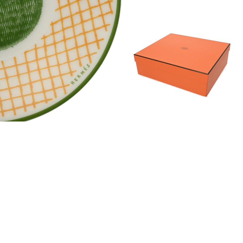 HERMES エルメス コーヒーカップ＆ソーサー 2セット WALKIN IN THE GARDEN マルチカラー ユニセックス 磁器 ブランド小物 新品 銀蔵