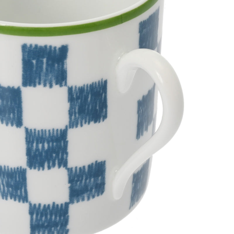 HERMES エルメス コーヒーカップ＆ソーサー 2セット WALKIN IN THE GARDEN マルチカラー ユニセックス 磁器 ブランド小物 新品 銀蔵