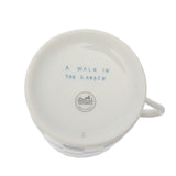 HERMES エルメス コーヒーカップ＆ソーサー 2セット WALKIN IN THE GARDEN マルチカラー ユニセックス 磁器 ブランド小物 新品 銀蔵