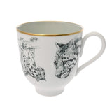 HERMES エルメス マグカップ 赤道下のスケッチ グリーン系 ユニセックス 磁器 ブランド小物 新品 銀蔵