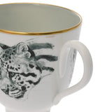 HERMES エルメス マグカップ 赤道下のスケッチ グリーン系 ユニセックス 磁器 ブランド小物 新品 銀蔵