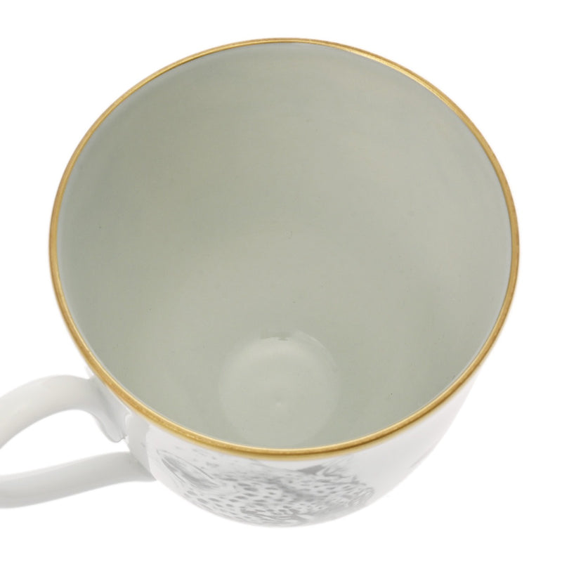 HERMES エルメス マグカップ 赤道下のスケッチ グリーン系 ユニセックス 磁器 ブランド小物 新品 銀蔵