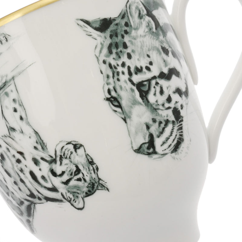 HERMES エルメス マグカップ 赤道下のスケッチ グリーン系 ユニセックス 磁器 ブランド小物 新品 銀蔵