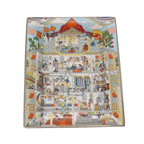 HERMES エルメス ヴィドポッシュ 3H メゾン デ カレ マルチカラー ユニセックス ポーセリン ブランド小物 新品 銀蔵