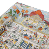 HERMES エルメス ヴィドポッシュ 3H メゾン デ カレ マルチカラー ユニセックス ポーセリン ブランド小物 新品 銀蔵