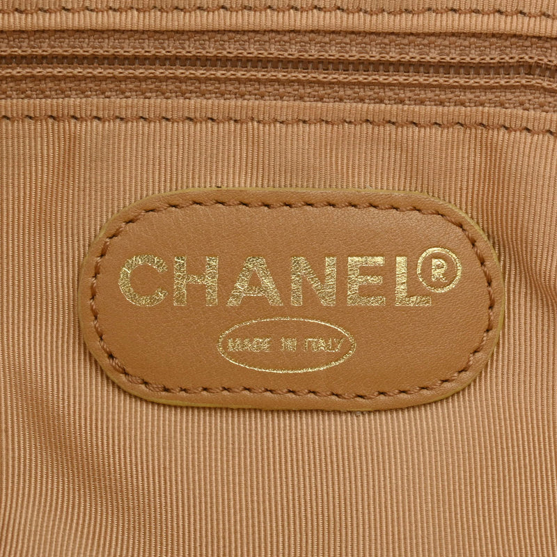 CHANEL シャネル ココマーク ベージュ レディース レザー トートバッグ Bランク 中古 銀蔵