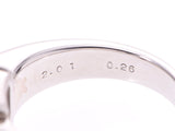 Other Diamond 2.019ct L-SI1 0.26ct L-SI1 No. 8 Ladies Pt900 Platinum Ring/Ring A Rank Used Ginzo