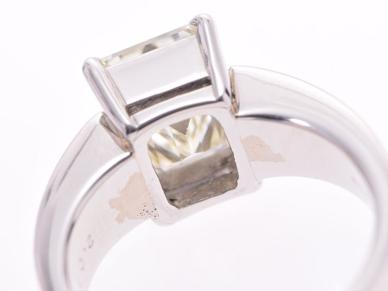 其他钻石2.019ct L-SI1 0.26ct L-SI1 8号女款Pt900铂金戒指/戒指A级二手Ginzo