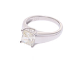 Queen Ring #11 Ladies Diamond 2.039ct VYL-VS2 0.03ct PT950 6.9g Ring A Rank Queen Appraisal Certificate Used Ginzo