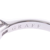 GRAFF Graph钻石1.00ct D-VS1 9.5号女士Pt900铂金戒指/指环A级二手Ginzo