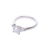 GRAFF Graph Diamond 1.00ct D-VS1 No. 9.5 Ladies Pt900 Platinum Ring/Ring A Rank Used Ginzo