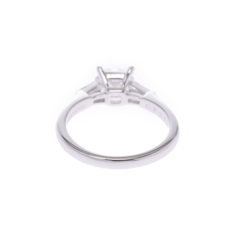 GRAFF Graph Diamond 1.00ct D-VS1 No. 9.5 Ladies Pt900 Platinum Ring/Ring A Rank Used Ginzo