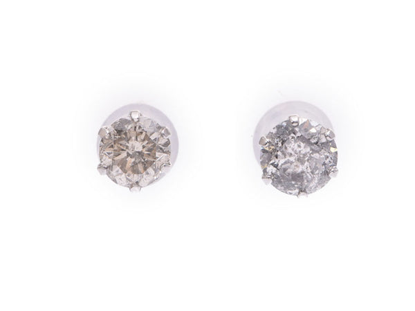 单粒钻石女士男士PT900钻石0.52CT0.54ct0.7g a级二手银饰品