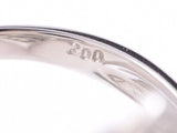 戒指#15女士K18WG钻石2.00ct 7.5g戒指A Rank使用银罐
