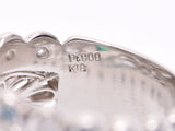 K18/PT900 リング エメラルド1.00ct ダイヤ0.50ct 0.10ct 14.9g #9 指輪 Aランク 美品 中古 銀蔵