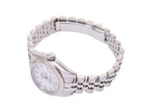 Rolex Datejust White Dial 179174 Z No. Ladies WG/SS Automatic Watch A Rank ROLEX Box Used Ginzo