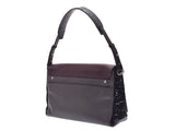 Used Proenza Schouler semi-shoulder grey/Bordeaux/black PROENZA Schouler silver