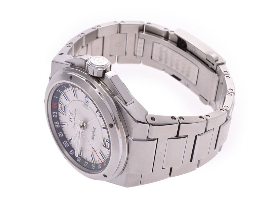 IWC インヂュニア 白文字盤 IW324404 メンズ SS 自動巻 時計 A