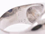 PT900リング サファイア3.62ct ダイヤ0.81ct 19.4g #16 指輪 Aランク 美品 中古 銀蔵