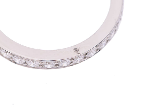 戒指女士PT900钻石2.02ct D-VS2-VG5.1g#11.5环a级美容仪器中央宝石学实验室分选用银