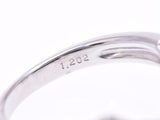 K18WG Ladies Ring Diamond 1.202ct 4.2g #13 Ring A Rank Good Condition Used Ginzo