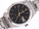 Rolex Oyster Date Prescription Antique Black Dial 6694 Men's SS Manual Winding Watch AB Rank ROLEX Used Ginzo