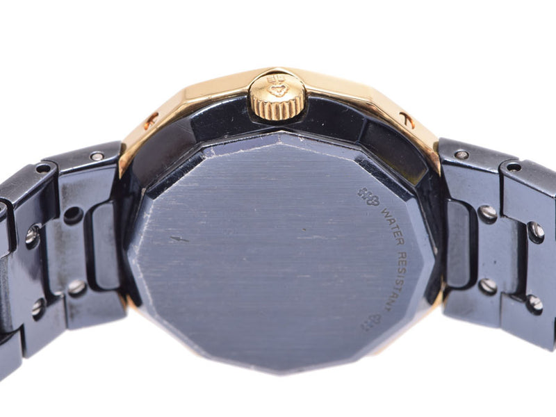 【CORUM】コルム アドミラルズカップ デイト 39.610.30 V050 ガンブルー×YG ネイビー クオーツ アナログ表示 レディース ネイビー文字盤 腕時計