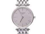 Longines women's watch silver dial L4. 191. 6 WG quartz watch a rank beauty LONGINES used silver stock