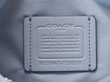 Coach Shoulder Bag Beige/Light Blue F29210 Ladies PVC/Leather Outlet Unused Good Condition COACH Used Ginzo