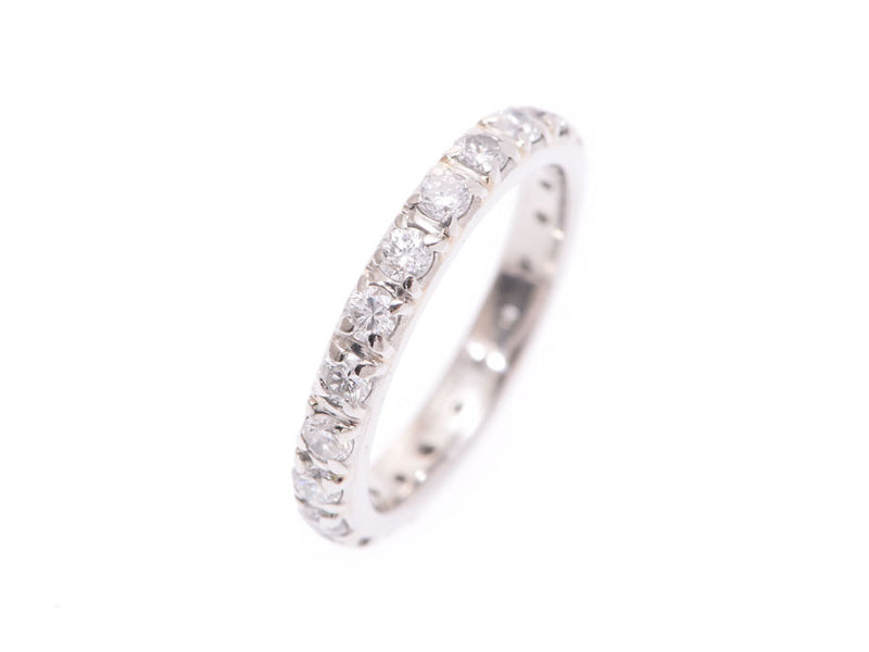 4.3 g of エタニティリングレディース PT900 diamond 1.00ct #8.5 ring A rank beauty product used silver storehouse