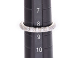 エタニティリング レディース PT900 ダイヤ1.00ct 4.3g #8.5 指輪 Aランク 美品 中古 銀蔵